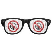 NO Cry Babys ⚠ thailändischer Flughafen ⚠ Sonnenbrille (Vorderseite)
