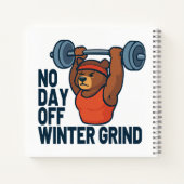No day off winter grind notizblock (Rückseite)