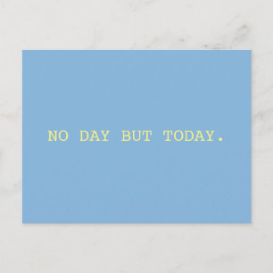 No Day // Rent Postcard Postkarte