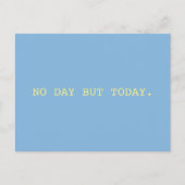 No Day // Rent Postcard Postkarte (Vorderseite)
