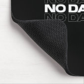No Days Off Bodybuilding Gift Motivational Quote G Mousepad (Ecke)