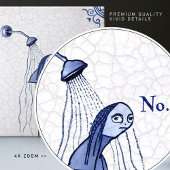 No Delft Blue Dutch Style Fliese