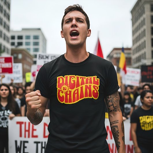 No Digital Chains - Freedom & Privacy T-Shirt