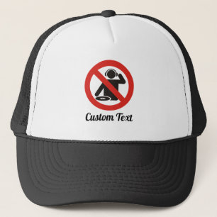No-dj zone trucker hat truckerkappe