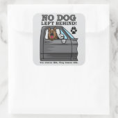 No dog left behind, GSD sticker (Tasche)