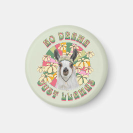 No Drama Just Llamas - Niedlich Boho Llama Magnet