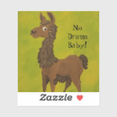 No Drama Lama Aufkleber (Blatt)
