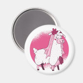 No Drama Lama BRIDE Funny Wedding Brautparty Magnet (Vorderseite/Rückseite)