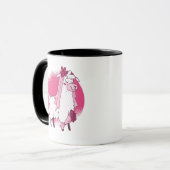 No Drama Lama BRIDE Funny Wedding Brautparty Tasse (Vorderseite Links)