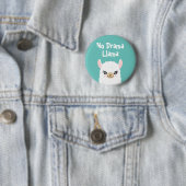 No Drama Llama Button (Beispiel)