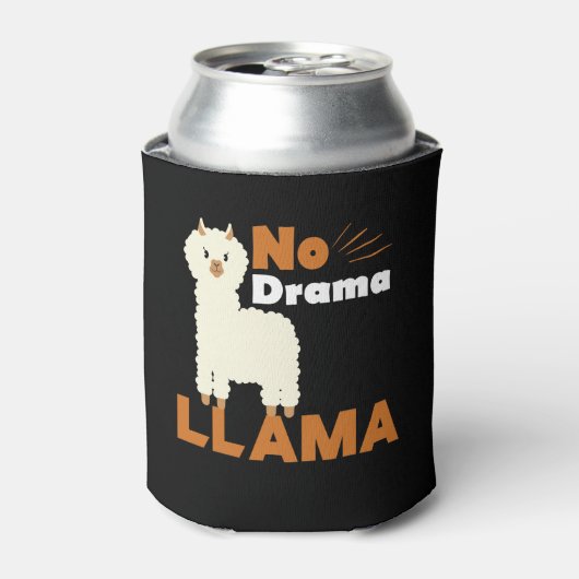 No Drama Llama Dosenkühler (Kanne Vorderseite)