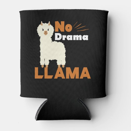 No Drama Llama Dosenkühler (Vorderseite)