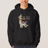 No Drama Llama Hoodie (Vorderseite)