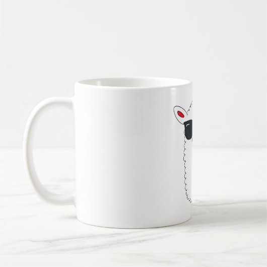 No Drama Llama Kaffeetasse (Links)