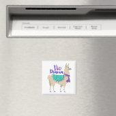 No Drama Llama Magnet (In Situ (Geschirrspüler))