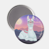 No Drama Llama Magnet (Vorderseite/Rückseite)