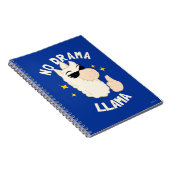 No Drama Llama Notizblock (Rechte Seite)