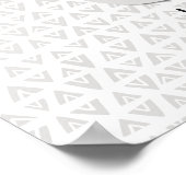 No Drama Llama Poster (Ecke)