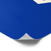 No Drama Llama Poster (Ecke)