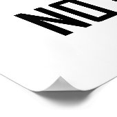 No Drama Llama Sonnenbrille Poster (Ecke)