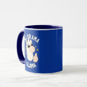 No Drama Llama Tasse (Vorderseite Links)