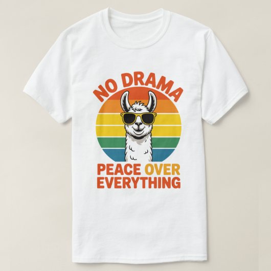 No Drama Llama Tee (Design vorne)