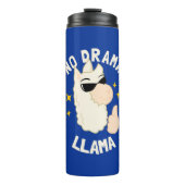 No Drama Llama Thermosbecher (Vorderseite)