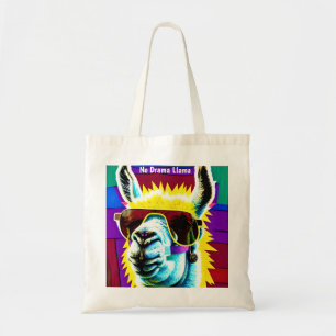No Drama Llama Tote Bag Tragetasche
