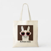 No Drama Llama Tragetasche (Rückseite)