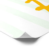 No Drama Only Pasta Poster (Ecke)