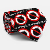 NO Durian ⚠ Thai Language Script ⚠ Krawatte (Gerollt)