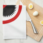 NO Durian Tropical Frucht ⚠ thailändischen Zeichen Handtuch (Viertel Falte)