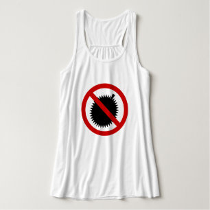 NO Durian Tropical Frucht ⚠ thailändischen Zeichen Tank Top