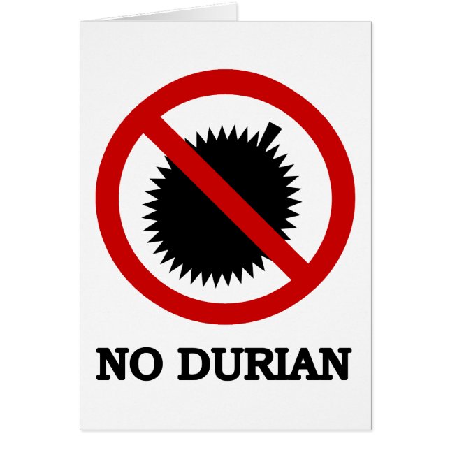 NO Durian Tropical Fruchtzeichen (Vorne)