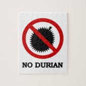 NO Durian Tropical Fruchtzeichen Puzzle (Vertikal)