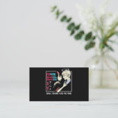 No End Anime Cloud Manga Kunst, Dichtung und Musik Visitenkarte (Stehend Vorderseite)