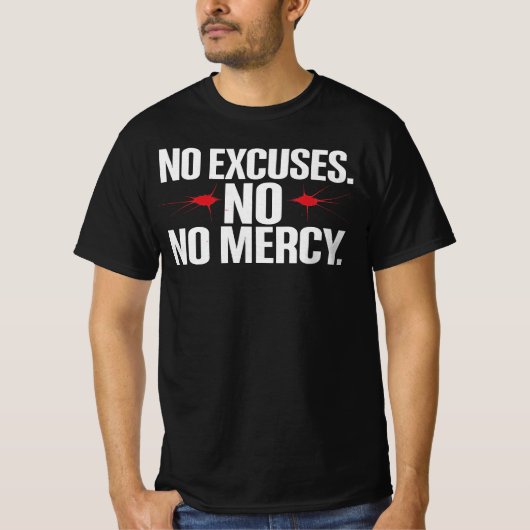 No Entschuldigung No Merci - Motivierend Gym-T - S T-Shirt (Vorderseite)