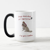 “No es drama… es que te amo” 🐶💛 Verwandlungstasse (Links)