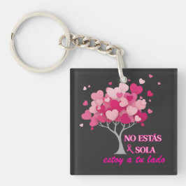 No estás sola en lucha contra el Cáncer de mama Schlüsselanhänger