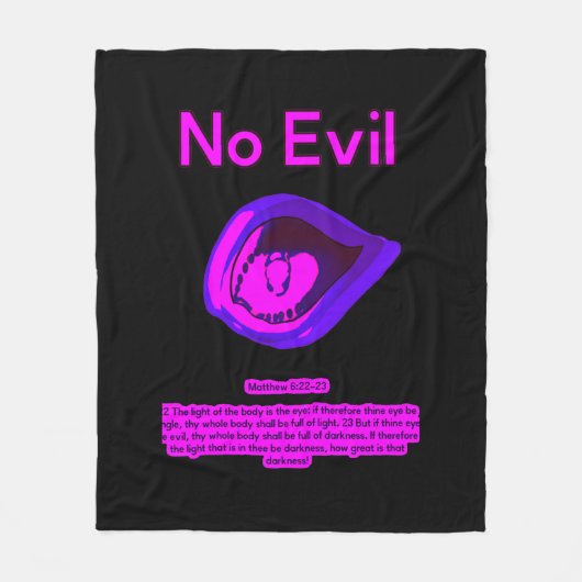 No Evil - City Jamz - Fleece Blanket (Vorderseite)