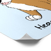 No Evil Corgi Trio Poster (Ecke)