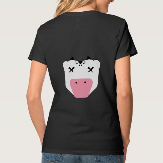No Evil Cow Shirt (Rückseite)