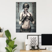 No Evil Gothic Art Poster (Heimbüro)