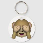 No Evil Monkey - Emoji Schlüsselanhänger (Vorderseite)
