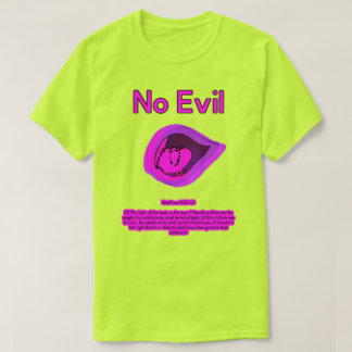No Evil - Purple Passion -  T-Shirt