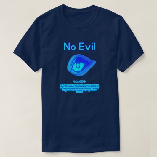 No Evil - Tropical Wave Logo - T-Shirt (Design vorne)