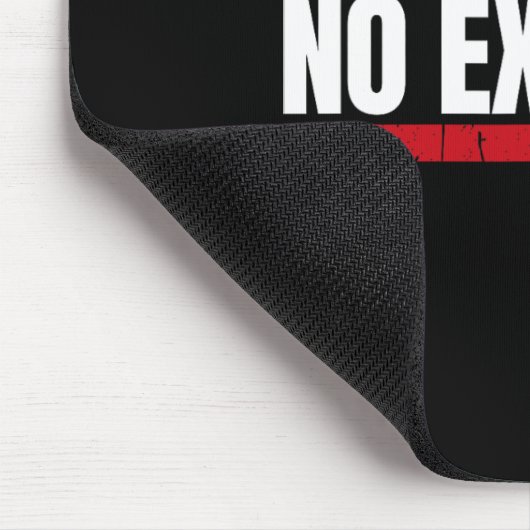 No Excuses Inspirational Saying Motivational Gym W Mousepad (Ecke)