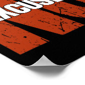 No Excuses Inspirational Saying Motivational Gym W Poster (Ecke)