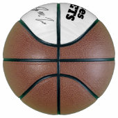 No Excuses Just Buckets – Personalized Motivationa Basketball (Rechts)