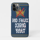 No Faux King Way Case-Mate iPhone Hülle (Rückseite)